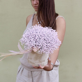 Букет цветов "Розовый Закат" №166