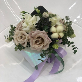 Цветы в коробке №866