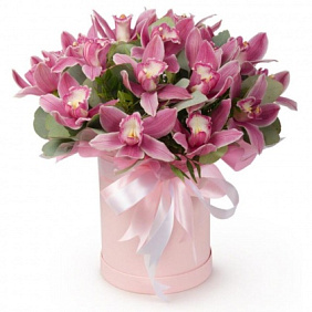 Цветы в коробке №427