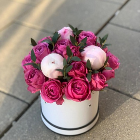 Букет цветов "Фламинго" №164