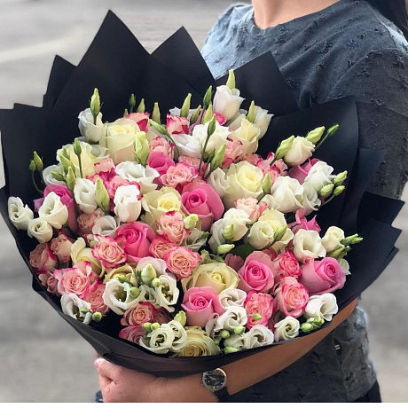 Букет цветов Мадмуазель - Фото 1