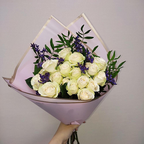 Букет из кустовых роз №193 - Фото 1