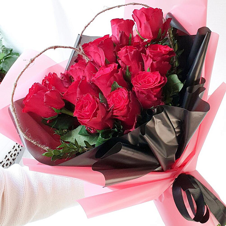 Букет из роз Сердечный - Фото 1