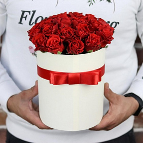 Коробки с цветами. Розы N41