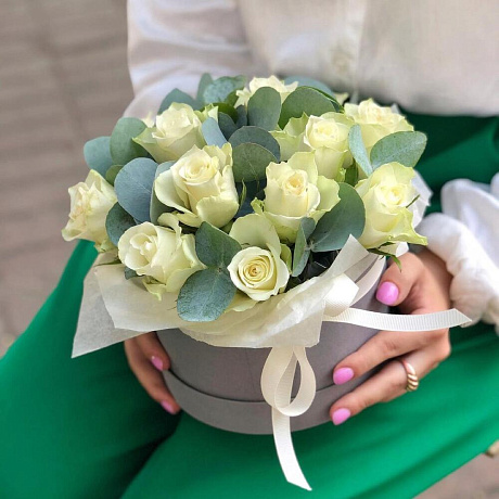 Цветы в коробке №704 - Фото 1