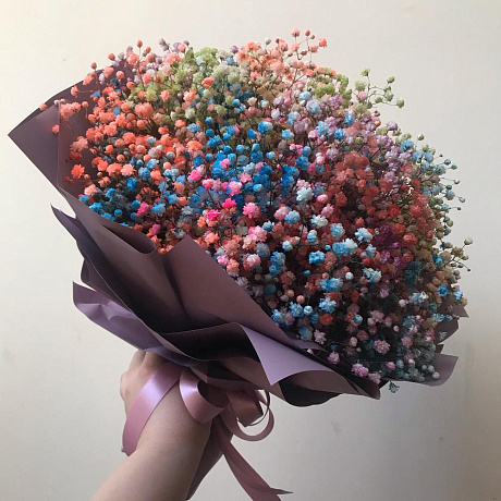 Букет цветов Радуга №170 - Фото 1