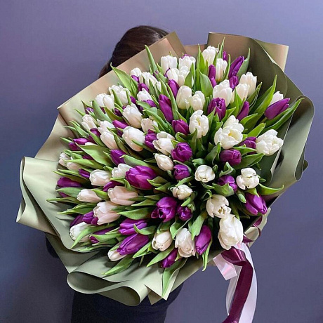 Букет из тюльпанов №174 - Фото 1