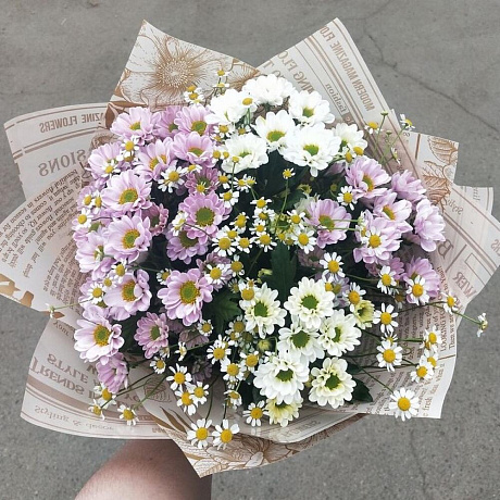 Букет цветов Нежность №191 - Фото 1