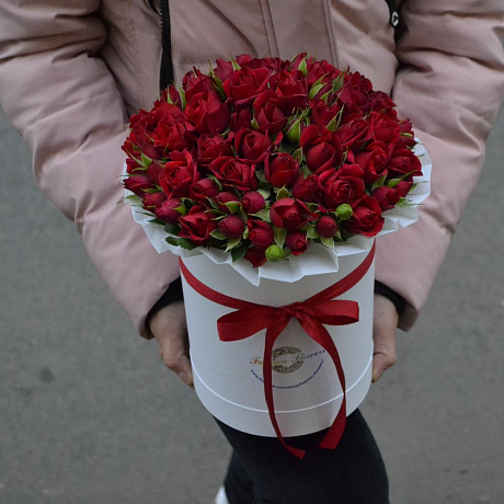 Букет цветов Огонь Страсть - Фото 1