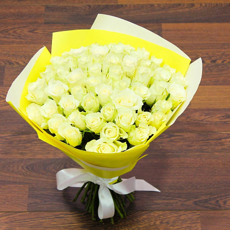 Букет цветов Лайм №160 - Фото 1