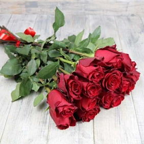 Эквадорская роза 15 шт №163