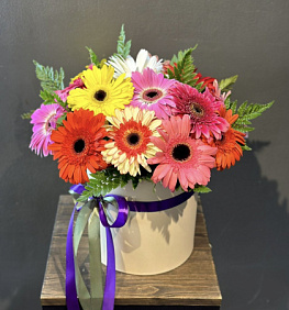 Корзина из гербер "Лучший день"