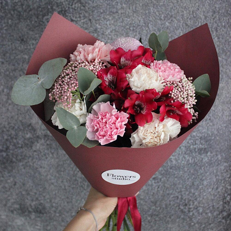 Букет цветов Красочный №164 - Фото 1