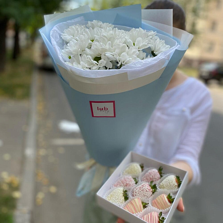 Букет цветов Нежный ангел №162 - Фото 1