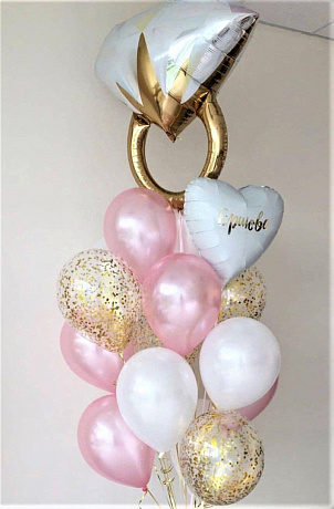 Композиция из шаров Конфетти №2 - Фото 1