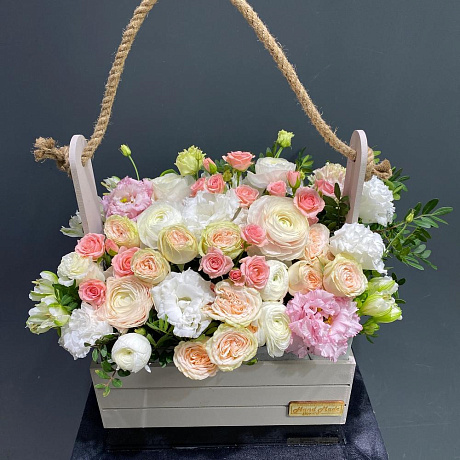 Ящик  с цветами №166 - Фото 1