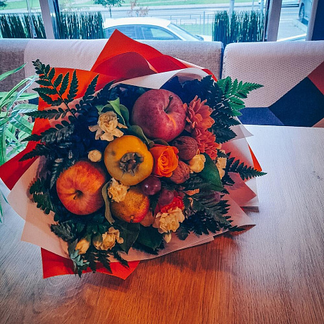 Букет цветов Дары осени №162 - Фото 1