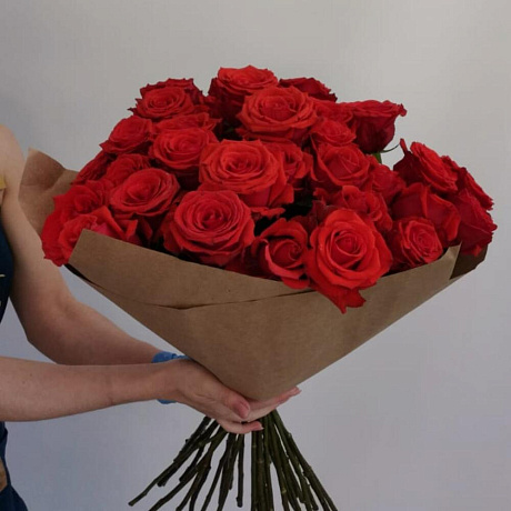 35 алых роз - Фото 1