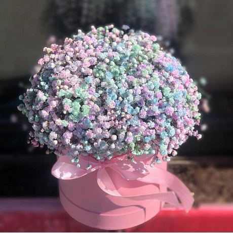 Букет цветов Радужный край - Фото 1