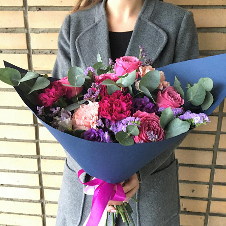 Букет цветов Благородный вкус №161 - Фото 1