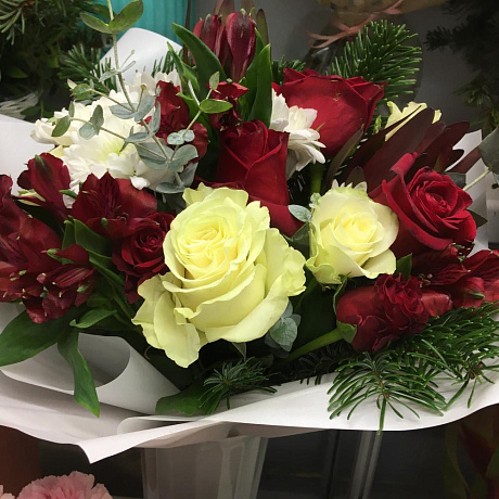 Букет цветов Дуэт №164 - Фото 1