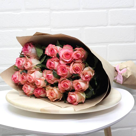 Букет из 21 роз Джумилия - Фото 1