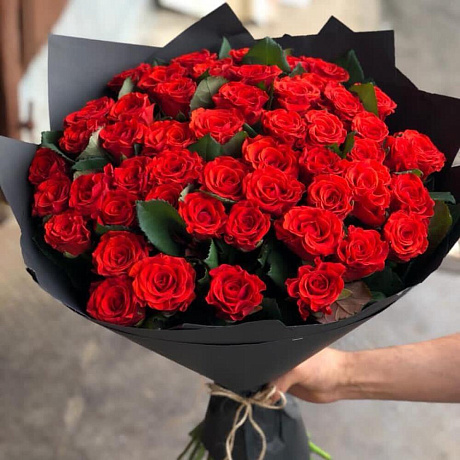 Букет из роз Эльторо №160 - Фото 1