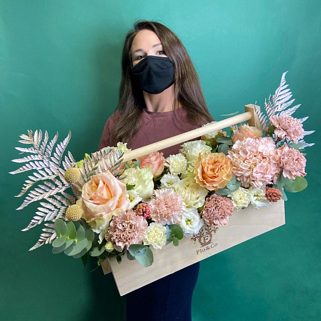 Ящик с цветами 21.50 - Фото 1