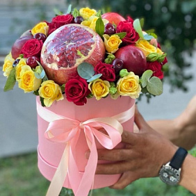 Цветы в коробке №591