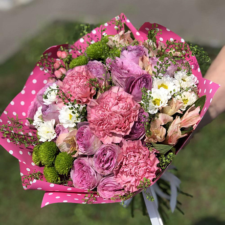 Букет цветов Краски лета №162 - Фото 1