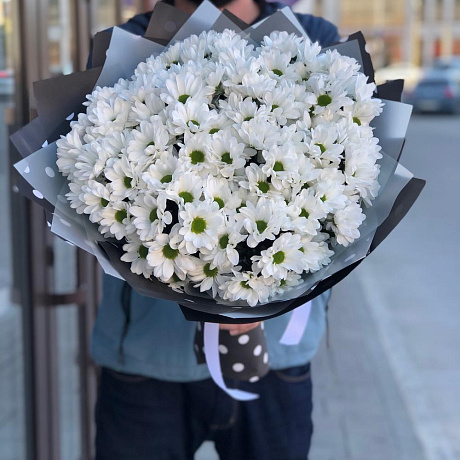 Букет цветов Белоснежка №170 - Фото 1