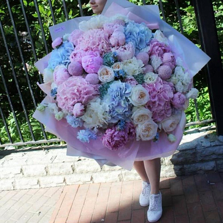 Бомбический букет цветов №2 - Фото 1