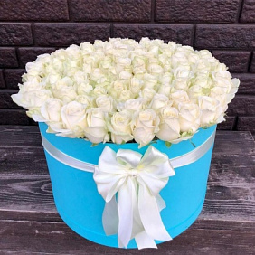 Цветы в коробке №707