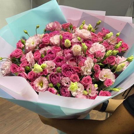 Авторский букет цветов №164 - Фото 1