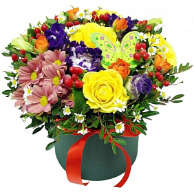 Коробочка с цветами 19