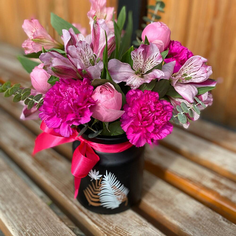 Цветы в вазе - Фото 1