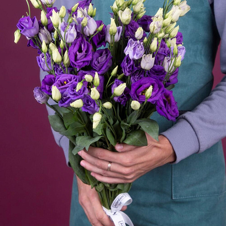 Букет из эустомы №173 - Фото 1