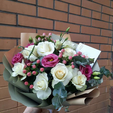 Букет цветов Ясное утро №163 - Фото 1