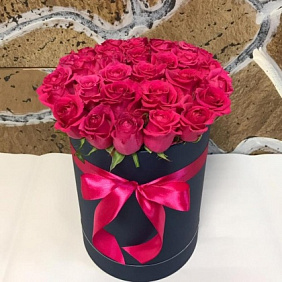 Коробочка из 29роз