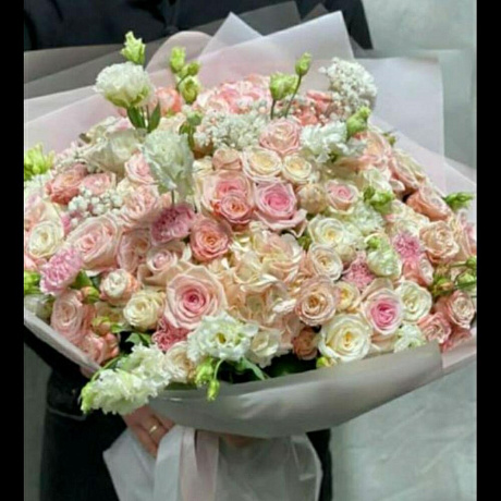 Букет с гортензиями №172 - Фото 1