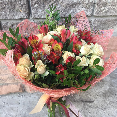 Букет цветов Палитра чувств №162 - Фото 1
