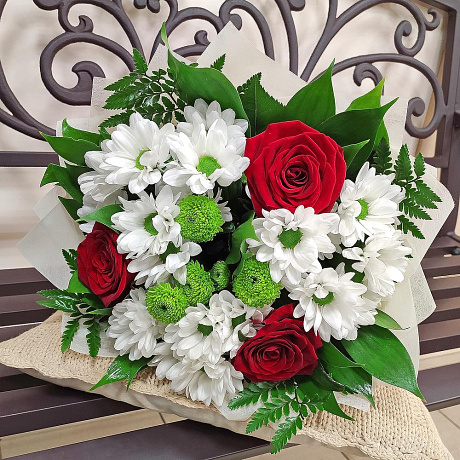 Букет цветов Классика №194 - Фото 1