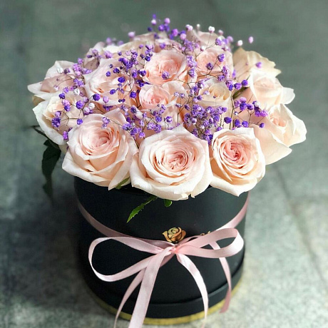 Цветы в коробке №423 - Фото 1