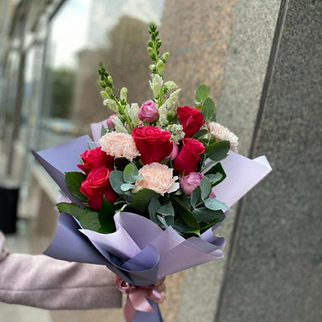 Авторский букет цветов № 223 - Фото 1