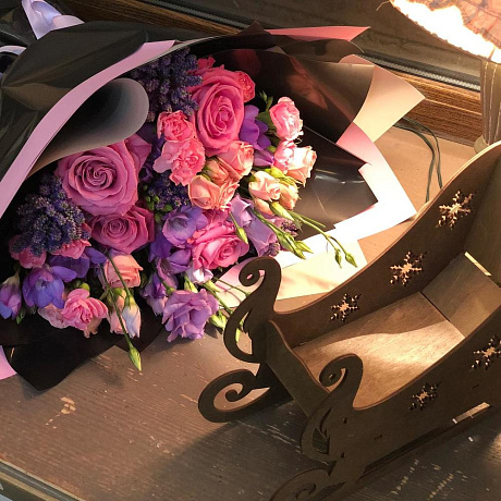 Букет цветов Шоколадное удовольствие - Фото 1