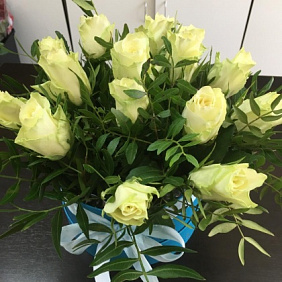 "Ангел" цветы в коробке