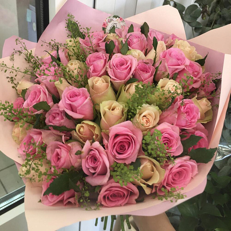 Букет нежность Кения микс - Фото 1