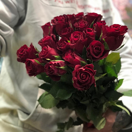 21  красная кенийская роза - Фото 1