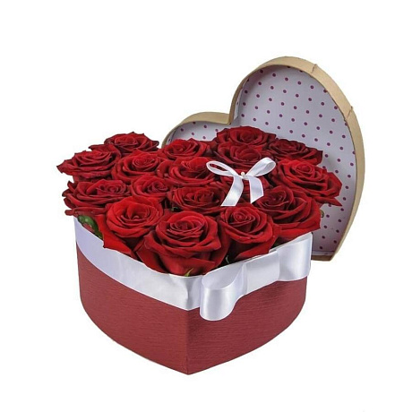 цветы в щляпной коробке Нелли  - Фото 1