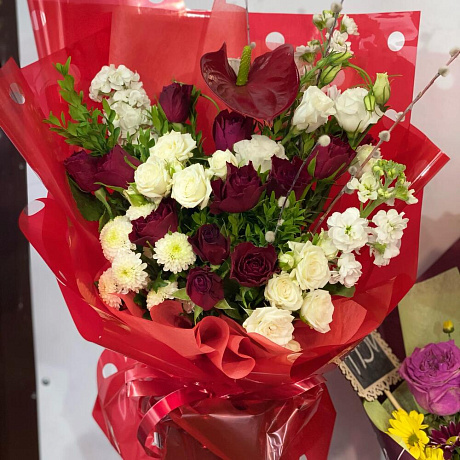 Букет цветов Страсть №177 - Фото 1